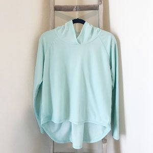 NEW BALANCE High-Low Hooded Pullover